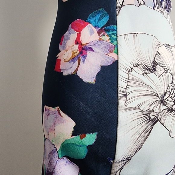 NWT ASOS Women's Floral Dress, size 2 - Picture 5 of 10